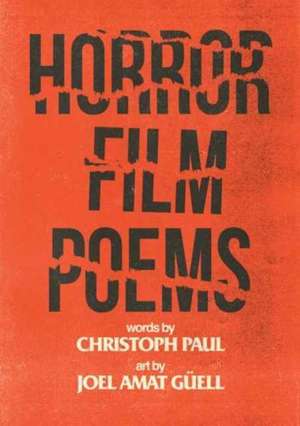 Horror Film Poems de Christoph Paul