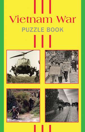 Vietnam War Puzzle Book de Grab A Pencil Press