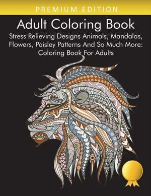 Adult Coloring Book de Coloring Books For Adults Relaxation