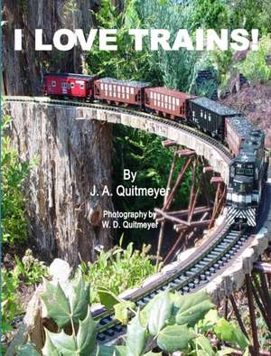 I Love Trains de Joann A. Quitmeyer