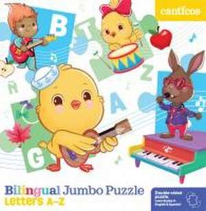 Canticos Bilingual Jumbo Puzzle: Letters A-Z de Susie Jaramillo