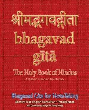 Bhagavad Gita for Note-taking de Sushma