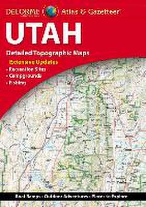 Delorme Atlas & Gazetteer: Utah de Rand Mcnally