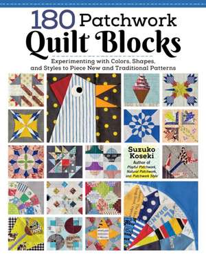 180 Patchwork Quilt Blocks de Suzuko Koseki