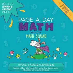 Page A Day Math Addition & Counting Book 6 de Janice Auerbach