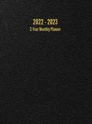 2022 - 2023 2-Year Monthly Planner de I. S. Anderson