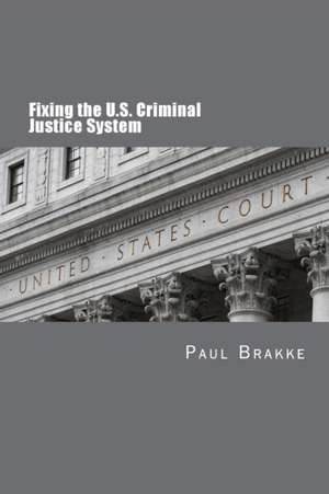 Fixing the U.S. Criminal Justice System de Paul Brakke