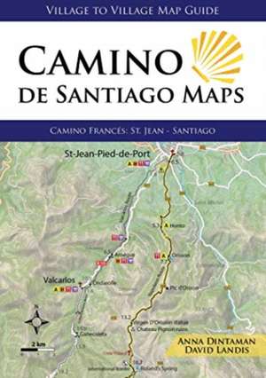 Camino de Santiago Maps de Anna Dintaman