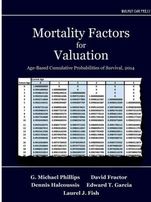 Mortality Factors for Valuation de David Fractor