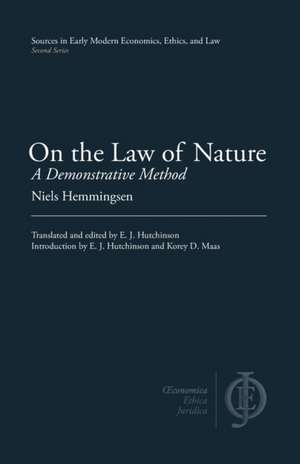 On the Law of Nature de Niels Hemmingsen