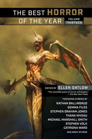 The Best Horror of the Year Volume Thirteen de Ellen Datlow