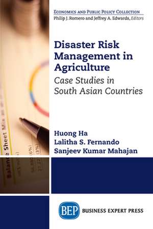 Disaster Risk Management in Agriculture de Huong Ha