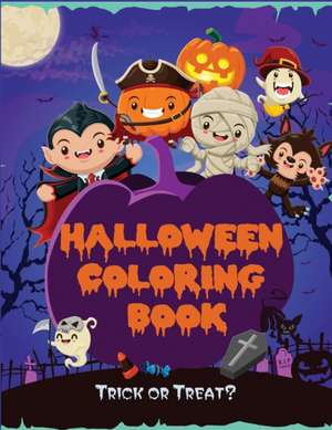 Halloween Coloring Book de Blue Wave Press