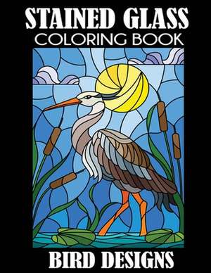 Stained Glass Coloring Book de Creative Coloring Press