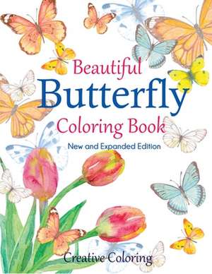 Beautiful Butterfly Coloring Book de Creative Coloring