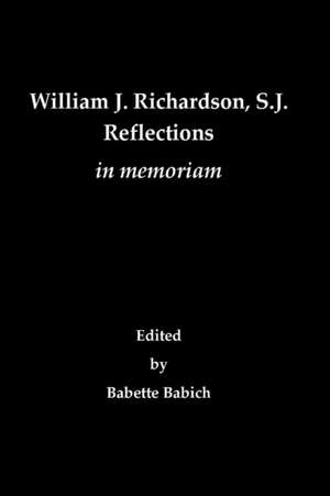 William J. Richardson, S.J. de Babette Babich