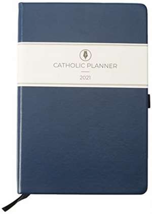 2021 CATH PLANNER NAVY COMPACT de CATHOLIC PLANNER