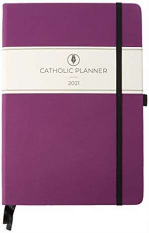 2021 CATH PLANNER VIOLET de CATHOLIC PLANNER