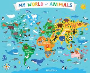 Holtfreter, N: My World of Animals 36-Piece Floor Puzzle