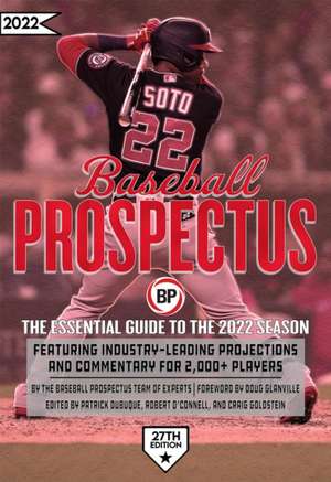 Baseball Prospectus 2022 de Baseball Prospectus