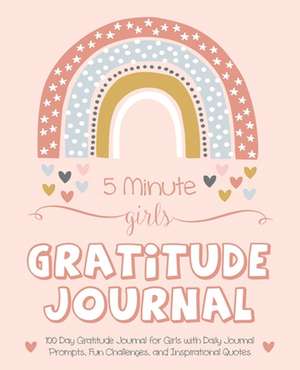 5 Minute Girls Gratitude Journal de Gratitude Daily