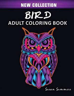 Bird Adult Coloring Book de Susan Summers