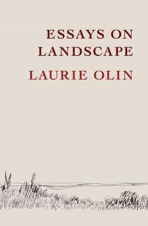 Essays on Landscape de Laurie Olin