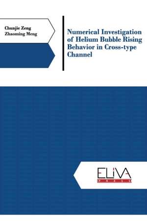 Numerical investigation of helium bubble rising behavior in cross-type channel de Zhaoming Meng