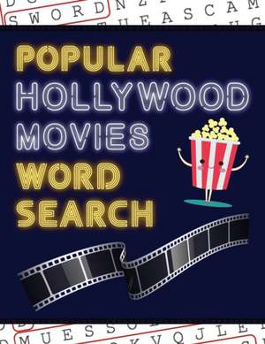 Popular Hollywood Movies Word Search de Makmak Puzzle Books