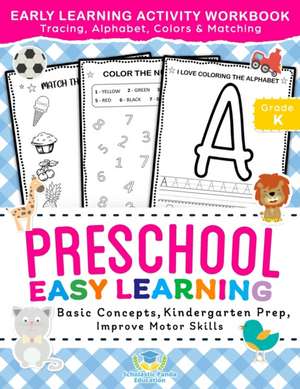 Preschool Easy Learning Activity Workbook de Scholastic Panda Education