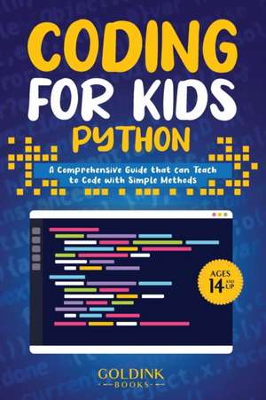 Coding for Kids Python de Goldink Books