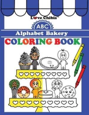 ABC Alphabet Bakery Coloring Book de Joqlie Publishing LLC