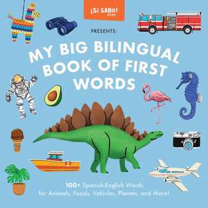 My Big Bilingual Book of First Words de Mike Alfaro