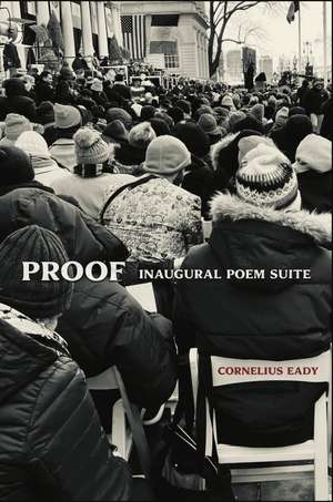 Proof: Inaugural Poem Suite de Cornelius Eady