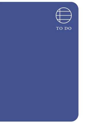 Cornflower Blue Pocket To Do Notebook de Goods for the Study