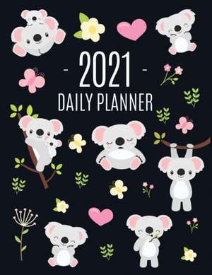 Cute Grey Koala Planner 2021 de Pimpom Pretty Planners