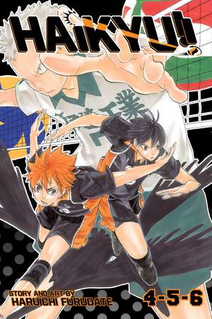 Haikyu!! (3-in-1 Edition), Vol. 2: Includes vols. 4, 5 & 6 de Haruichi Furudate