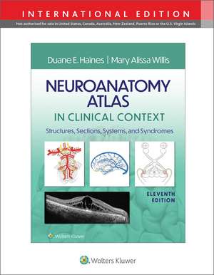 Neuroanatomy Atlas in Clinical Context: Structures, Sections, Systems, and Syndromes de Duane E. Haines PhD