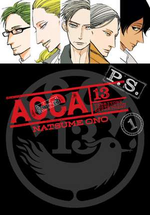 ACCA 13-Territory Inspection Department P.S., Vol. 1 de Natsume Ono