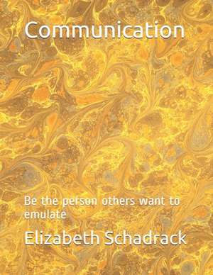 Communication de Elizabeth Schadrack