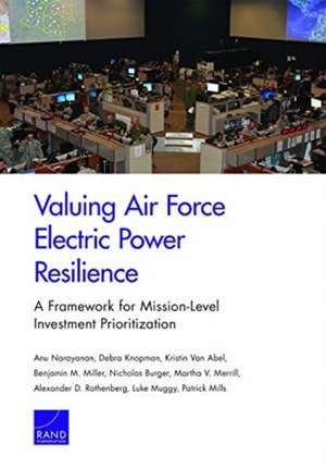 VALUING AIR FORCE ELECTRIC POWPB de Kristin Van Abel