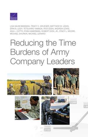 REDUCING THE TIME BURDENS OF APB de Matthew W. Lewis