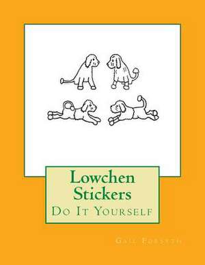 Lowchen Stickers de Gail Forsyth