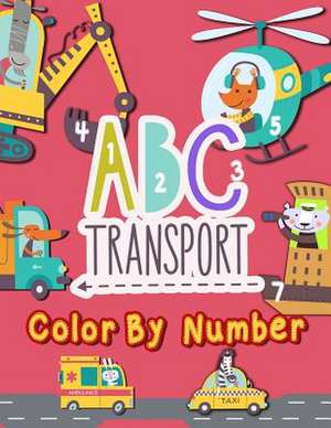 ABC Transport Color by Number de We Kids