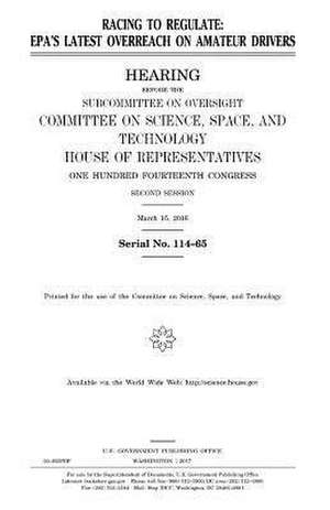 Racing to Regulate de United States Congress