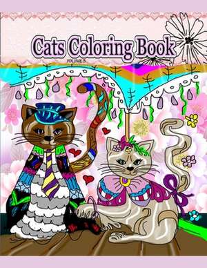 Cats Coloring Book de P. T. Books