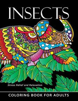 Insect Coloring Books for Adults de Balloon Publishing