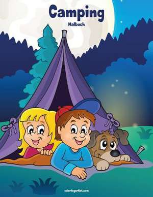 Camping-Malbuch 1 de Nick Snels