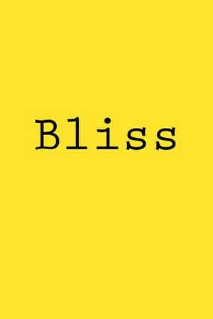 Bliss de Wild Pages Press