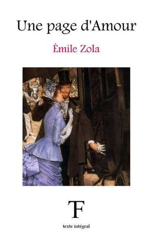 Une Page D'Amour de Emile Zola